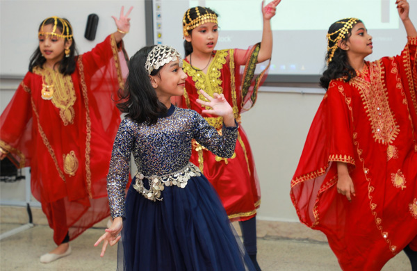 The Festival time at Doha Modern Indian School