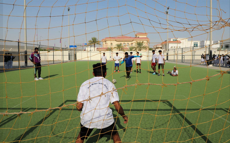 Playing period at Doha Modern Indian School