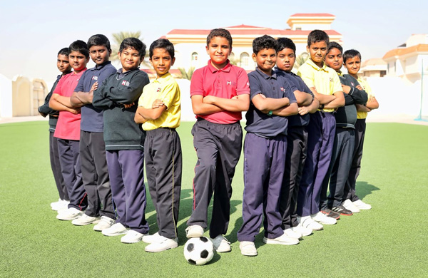 Playing period at Doha Modern Indian School