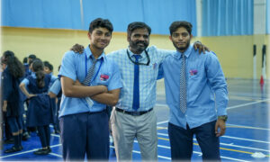 The friendly teachers at Doha Modern Indian School